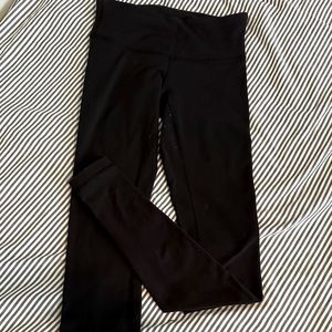 Lululemon black align leggings. Size 2